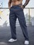 Erkek Kargo Cepli Gabardin Regular Fit Pantolon 1