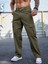 Erkek Kargo Cepli Gabardin Regular Fit Pantolon 5