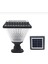 30 Watt Güneş Enerjili Set Üstü Bahçe Aydınlatma Armatürü Dış Mekan IP65 Kare Solar Bahçe Armatürü 2