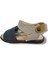 Şirinbebe 1551-20 Anatomik Yıldız Desen Cirtli Erkek Çocuk Sandalet Sari Gri 21-25 3