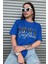 Kadın / Kız Bhvr Oversize Baskılı T-Shirt Bluz 1