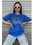Kadın / Kız Bhvr Oversize Baskılı T-Shirt Bluz 2