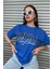 Kadın / Kız Bhvr Oversize Baskılı T-Shirt Bluz 4