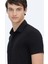 Siyah Düz Regular Fit Casual Gömlek 4
