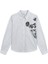 Çizgi ve Floral Desen Mıx Gömlek TS1250025265018 5