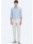Bej Dokuma Fitted Fit Smart Casual Pamuk Karışımlı Pantolon 1