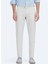 Bej Dokuma Fitted Fit Smart Casual Pamuk Karışımlı Pantolon 2