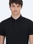 Siyah Desenli Polo Yaka T-Shirt 3