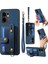 Oppo Reno 13F Darbeye Dayanıklı Bileklik Kayış Cüzdan Için Kılıf (Yurt Dışından) 1
