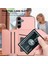 Samsung Galaxy S25 Plus Için Darbeye Dayanıklı Cüzdan Kılıf Manyetik Kapatma, Dahili Bilek Kayışı ve Kart Yuvaları (Yurt Dışından) 5