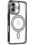 Iphone 16 Kılıf Joke Simli Magneticsafe Kılıf - Siyah Drstr 1