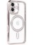 Iphone 16 Kılıf Joke Simli Magneticsafe Kılıf - Pembe Drstr 1