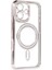 Iphone 16 Kılıf Joke Simli Magneticsafe Kılıf - Pembe Drstr 3