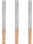 3 Adet 4 Fultes Uç Freze Tungsten Çelik Cnc Kesme Aleti Endüstriyel Malzemeler 4 x 50 x 4t (Yurt Dışından) 1
