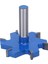 6 Kenar T Tipi Yiv Açma Kesici Freze Ucu 12MM Sap Taşınabilir Ağaç Işleme Aleti 12X65X10MM (Yurt Dışından) 2