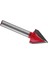 Tungsten Çelik Ağaç Işleme Cnc Freze Ucu Keskinlik Vgroove Kesme Aleti 6mm Şaft (6*16MM*60°) (Yurt Dışından) 3
