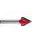 Tungsten Çelik Ağaç Işleme Cnc Freze Ucu Keskinlik Vgroove Kesme Aleti 6mm Şaft (6*16MM*60°) (Yurt Dışından) 4