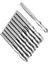 10 Adet 3.175 X17MM Çift Flüt Karbür Küresel Burunlu Freze Cnc Uçları (Yurt Dışından) 3