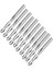 10 Adet 3.175 X17MM Çift Flüt Karbür Küresel Burunlu Freze Cnc Uçları (Yurt Dışından) 4