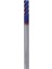 4-Flüt Düz Kafa Freze Kesici Tungsten Çelik Nano Kaplama HRC65°(4X10X4DX50L) (Yurt Dışından) 1