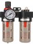 G1/2 2 Ünite Basınçlı Hava Filtresi Regülatörü Basınç Göstergeli Su Yağ Ayırıcı BFC4000 (Yurt Dışından) 2