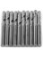 10 Adet Tungsten Karbür Spiral Uçlu Frezeler Tek Flüt Freze Kesici Cnc Yönlendirici Uçları 4mm Şaft (Yurt Dışından) 3