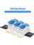 1 Paket 6 Pozisyonlu Vida Terminal Şerit Blokları Kapaklı Bağlantı Kutusu Dal Kutusu Din Ray Terminal Bloğu Kablo Kutusu Kabin Kablo Ayırıcı Konnektör UKK125A (Yurt Dışından) 2