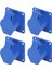 4 Set Endüstriyel Soket 3 Pin 16A IP44 Su Geçirmez Gizli Priz 220‑250V Güç Için (Yurt Dışından) 5