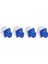 4 Set Endüstriyel Soket 3 Pin Güç Konnektörü Yüzey Montajlı Çıkış IP44 Su Geçirmez 220‑250V 16A (Yurt Dışından) 2