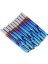 10 Adet Çimentolu Karbür Freze Kesici Spiral Tek Flüt Mavi Nano Kaplama 3.175MM (Yurt Dışından) 3