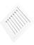 Gable Havalandırma 35X35CM Dış Boyut 29.5X29.5CM Iç Boyut Duvar Havalandırma Kapağı Alüminyum Alaşımlı Ekranlı (Yurt Dışından) 2