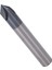 Pahlı Uç Freze 3 Flüt 90° Tungsten Çelik Freze Ucu Cnc Parlatma Oyma Aletid8 x 90° x 60L (Yurt Dışından) 2