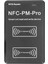 Nfc Kart Fotokopi Cihazı Ic Kart Okuyucu Kimlik Anahtarı Yazıcısı 125KHZ‑13.56MHZ 5 Adet T5577 Anahtarı 5 Adet Uıd Anahtarı (Yurt Dışından) 5