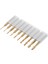 Titanyum Kaplamalı Küresel Burun Frezeleme Uçları 3.175MM Şaft 1*4/1.5*6/2*8/2.5*12/3.175*12MM (Yurt Dışından) 3