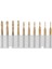 Titanyum Kaplamalı Küresel Burun Frezeleme Uçları 3.175MM Şaft 1*4/1.5*6/2*8/2.5*12/3.175*12MM (Yurt Dışından) 4