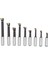 9 Adet Delme Çubuğu Seti 1/2" F1 Tipi Yüksek Hızlı Çelik Cnc Torna Tezgahı Takım Tutucu Tabanlı (Yurt Dışından) 2