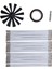 33 Adet Baca Borusu Temizleme Fırçası 16IN Pp Esnek Kurutma Havalandırma Lint Fırçası Elektrikli Matkap Için Bantlı (Yurt Dışından) 1