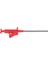 Test Kancası Klips Bağlantı Kabloları Kurşun Multimetre Otomatik Akım Esnek J.30042 4mm Muz Jakı (Kırmızı) (Yurt Dışından) 5
