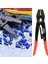 Hx 10 Karbon Çelik Sıkma Pensesi Cırcırlı Terminal Sıkma Pensesi 1.25~10MM AWG10-6 Kırmızı Saplı (Yurt Dışından) 3