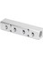 Pnömatik Manifold Hava Dağıtım Bloğu Konnektörü Ayırıcı G1/2 Giriş G1/4 Çıkış 30X30MMSY30‑02‑4F (Yurt Dışından) 5