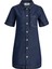 Kadin Gömlek Yaka Denim Elbise - Mara 3