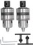 2 Takım Ağır Hizmet Matkap Mandren 3 Pençe Alüminyum Alaşımlı Anahtar Anahtarı Dönüştürücü Aletler 1/2in 1.5‑10MM (Yurt Dışından) 1