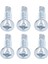 50 Adet Yuvarlak Başlı Matkap Vida Kaymaz Karbon Çelik Galvanizli Kendiliğinden Delinmiş Vidalar 4.2X16MM Çapraz (Yurt Dışından) 5