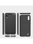 Samsung Galaxy M10 ile Uyumlu Kamera Korumalı Darbe Önleyici Carbon Brushed Silikon Kılıf 2