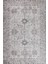 Stonart Eskitme Vintage Desenli Gri Otantik Yıkanabilir Şönil Halı Al 461 2