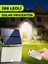 HL-5177 268 Ledli Solar Projektör 60W Güneş Enerjili Hareket Sensörlü LED Projektör - Beyaz Işık 1