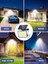 HL-5177 268 Ledli Solar Projektör 60W Güneş Enerjili Hareket Sensörlü LED Projektör - Beyaz Işık 6