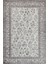 Stonart Eskitme Vintage Desenli Gri Otantik Yıkanabilir Şönil Halı Al 447 2
