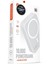 15W iPhone 16E Ileuyumlu Magsafe Destekli Beyaz Powerbank- Stand 10000MAH TXM10 3