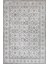 Stonart Eskitme Vintage Desenli Bej/gri Otantik Yıkanabilir Şönil Halı Al 443 2